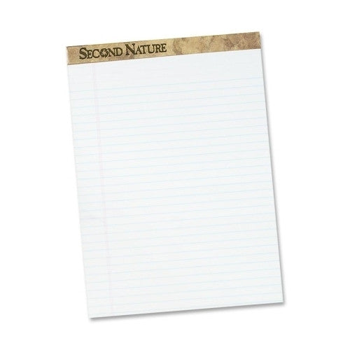 Tops Business Forms Recycled Legal Pad,Narrow Ruled,8-1/2"x11",50 Sheets,White