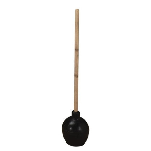 Continental Mfg. Co. Plastic Handle Plunger, 24" Long, Black