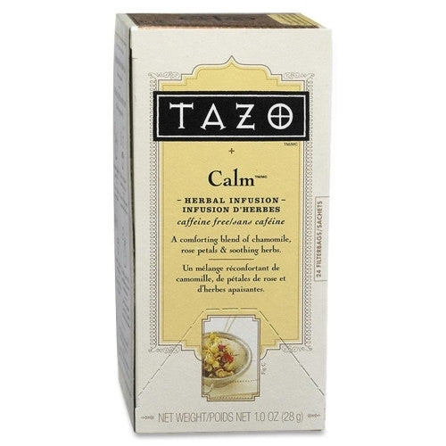 Starbucks Coffee Tazo Tea, Calm Blend, Herbal, 24/CT