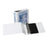 Samsill Corporation Insertable D-Ring Binder, 3" Cap, 11"x8-1/2", White