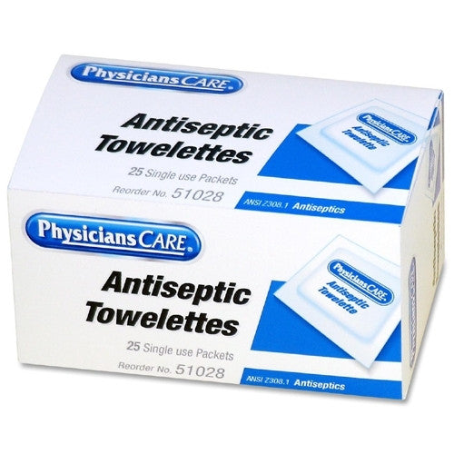 Acme United Corporation Antiseptic Towelette Refills, 25/BX