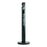 Rubbermaid Commercial Products Freestanding Smoker's Pole,14-1/4" Base,4"x41",Black