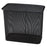 Rubbermaid Commercial Products Rectangular Wastebasket, 30 Qt., 16"x8-1/2"x14, Mesh, Black