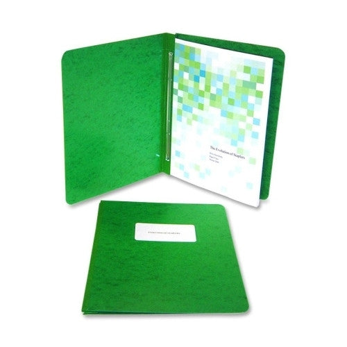 Acco Brands, Inc. Report Cover,3" Cap, 8-1/2" C-C,11"x8-1/2",DK Green