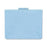 Acco Brands, Inc. Hanging Report Cover,2" Capacity,11"x8-1/8",5/PK,Light Blue