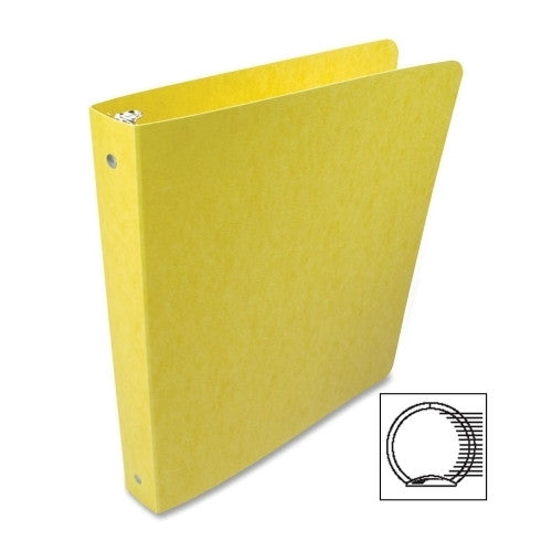 Acco Brands, Inc. Pressboard Binder, 1" Capacity, 8-1/2"x11", Yellow