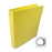 Acco Brands, Inc. Pressboard Binder, 1" Capacity, 8-1/2"x11", Yellow