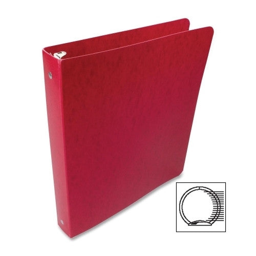 Acco Brands, Inc. Pressboard Binder, 1" Capacity, 8-1/2"x11", Executive Red