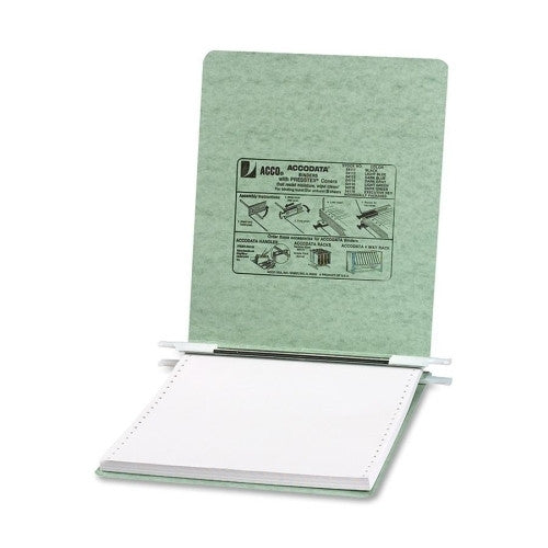 Acco Brands, Inc. Data Processing Binder, 6" Cap, 9-1/2"x11", Light Green