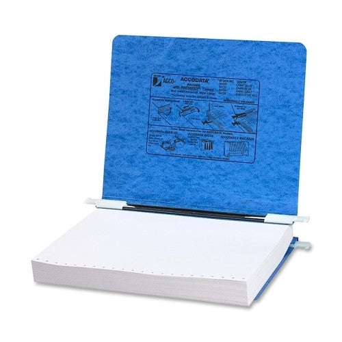 Acco Brands, Inc. Data Processing Binder, 6" Cap, 11"x8-1/2", Light Blue