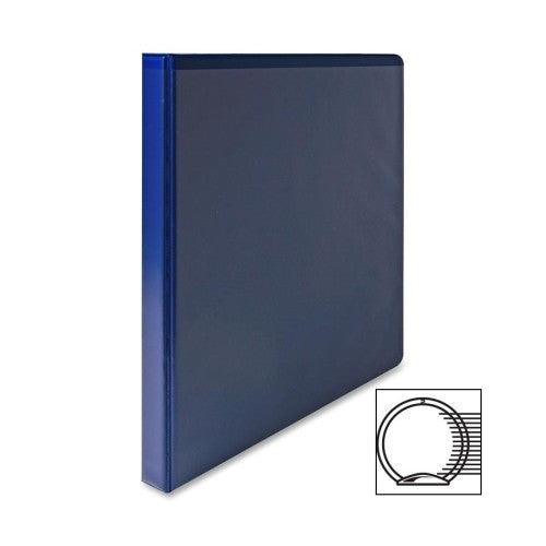 Acco/Wilson Jones Ring View Binder, 1/2" Capacity, 11"x8-1/2", Blue