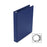 Acco/Wilson Jones Standard Round Ring Binder, 1"Cap, 11"x8-1/2", Dark Blue