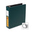 Acco/Wilson Jones D-Ring Label Holder Binder, 2" Capacity, 11"x8-1/2", Green