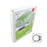 Acco/Wilson Jones Poly View Binder,1" Size,175 Sheet Cap,11"x8-1/2",White
