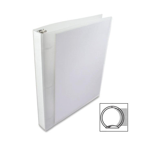 Acco/Wilson Jones View Binder W/Pocket, 1", Clear