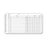 Acco/Wilson Jones Hvywt Ledger Sheets,Multi-Hole Punch,5"x8-1/2",100/PK,WE