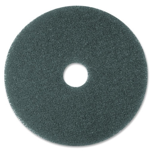 3M Commercial Office Supply Div. Scrubbing Pads, 16", 5/CT, Blue