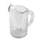 Continental Mfg. Co. Tri-Pour Pitcher,60 oz,Chip/Scratch/Break Resistant,Clear