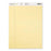 Nature Saver Recycled Pad, Legal Ruled, 8-1/2"x11-3/4", 50 Sheets, Canary