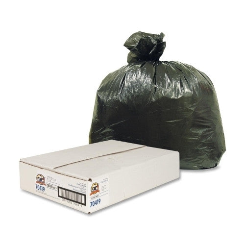 Genuine Joe Can Liners, 31-33 Gallon, .45 mil, 33"x39", 250/CT