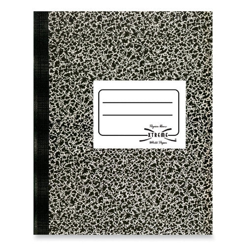 Rediform Office Products Composition Book,Wide Ruled,1-Sub.,10"x7-7/8",Black