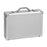 US Luggage Computer Attache, Aluminum, 18"x5"x13-1/4", Silver