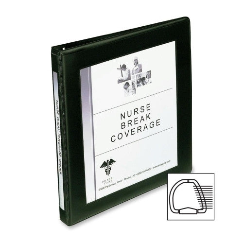 Avery Consumer Products D-Ring Frame View Binder,1/2" Capacity,8-1/2"x11",Black