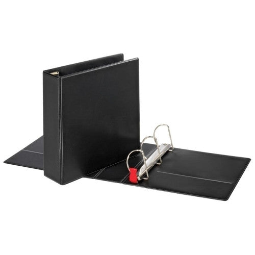 Sparco Products Slant-D Ring Binder,w/Sheet Lifter,3" Cap,11"x8-1/2",BK