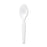 Genuine Joe Polystyrene Spoon, Heavy/Medium Weight, 100/BX, White