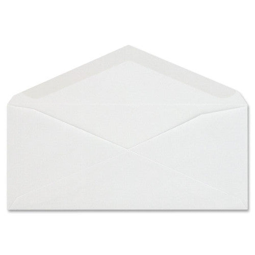 Sparco Products Commercial Envelopes,Reg.,No 9,3-7/8"x8-7/8",500/BX,White