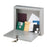 Buddy Products Interoffice Mailbox,Drop Slot 10-1/2"x3/4",18"x7"x18",PM