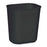 Rubbermaid Commercial Products Fire-resistant Wastebasket,14 Qt,8-1/4"x11-1/8"x12-1/4",BK