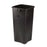 Rubbermaid Commercial Products Square Waste Container,23 Gal,14-1/2"x14-1/2"x28",Black