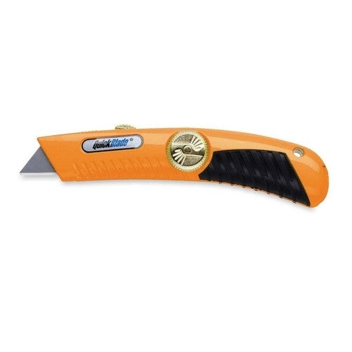 Pacific Handy Cutter Utility Knife,w/Rubber Grip Handle,Self-Retracting Blade,OE