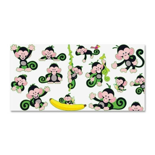 Trend Enterprises Monkey Bulletin Board,Michief, 16-1/2"x12", Multi