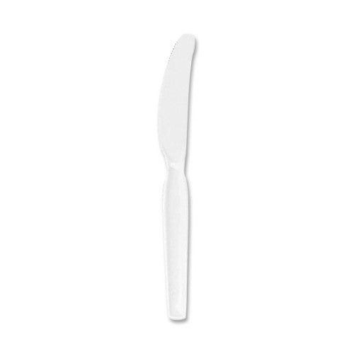 Dixie Foods Heavyweight Knives, 7-1/2" L, 100/BX, White