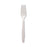 Dixie Foods Heavyweight Forks, 7-1/10" L, 1000/CT, White