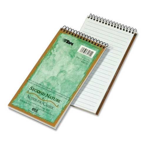 Tops Business Forms Reporters Notebook,Gregg Rld,1-Subject,70 Sh,4"x8",White