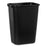 Rubbermaid Commercial Products Rectangular Wastebasket,41-1/4 Qt,11"x15-1/4"x20",BK