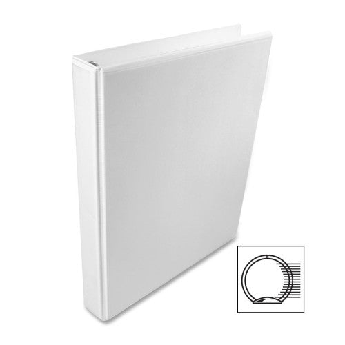 Acco/Wilson Jones View Ring Binder, 3" Capacity, A4 Sheet Size, White