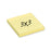 3M Commercial Office Supply Div. Post-it Notes, Lined, 3"x3", 100 Sheets/PD, 12/PK, Yellow