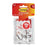 3M Commercial Office Supply Div. Hooks w/ Adhesive Strips,Small Wire,Holds 1/2lb.,9/PK,WE