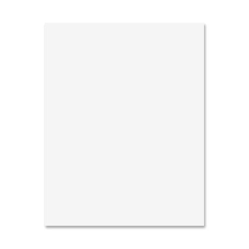 Pacon Corporation Railroad Poster Board,14 Pt.,22"x28",50 Sheets/CT,White