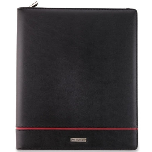 Undated Planner w/Zipper,11"x8-1/2", Black