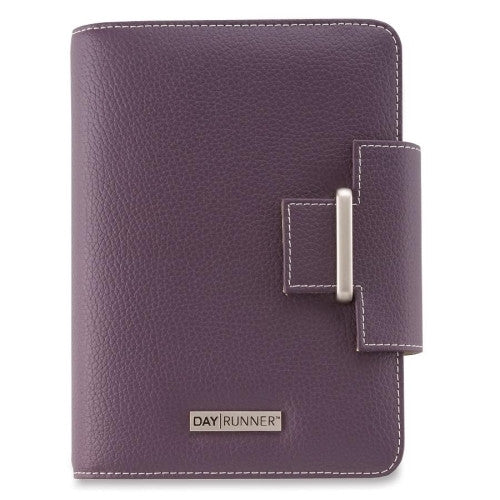 Undated Planner w/Snap Closure- Eggplant