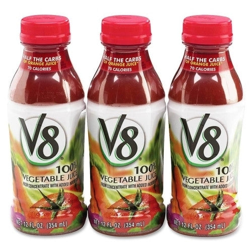 Marjack V-8 Juice, 2 Full Serving of Vegetables, 12 oz., 12/PK