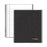 Mead Notebook,Legal Ruled,1 Subject,80 Sheets,11"x8-1/2",Black