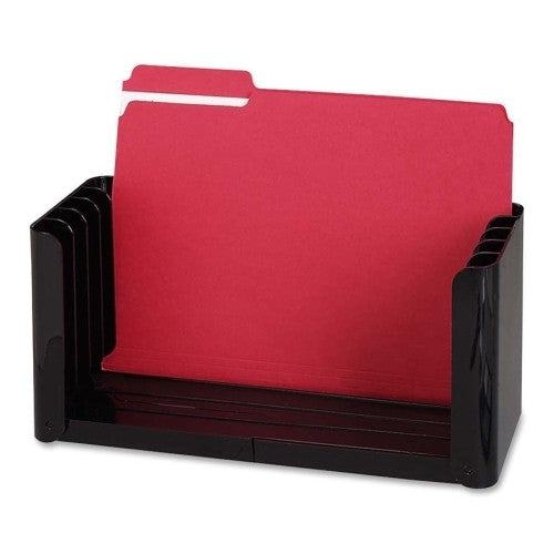 Sparco Products Folder Holder,5 Compartment,12-1/2"-15-1/2"x5-3/8"x6-1/8",BK