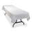 Genuine Joe Plastic Table Cover, 40"x300', White