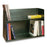 Buddy Products Book Rack, Two Tier, 30-1/8"x10-1/2"x20", Black